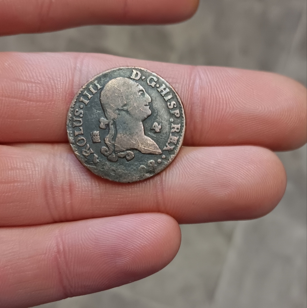 Rare Mexican coin 1700's